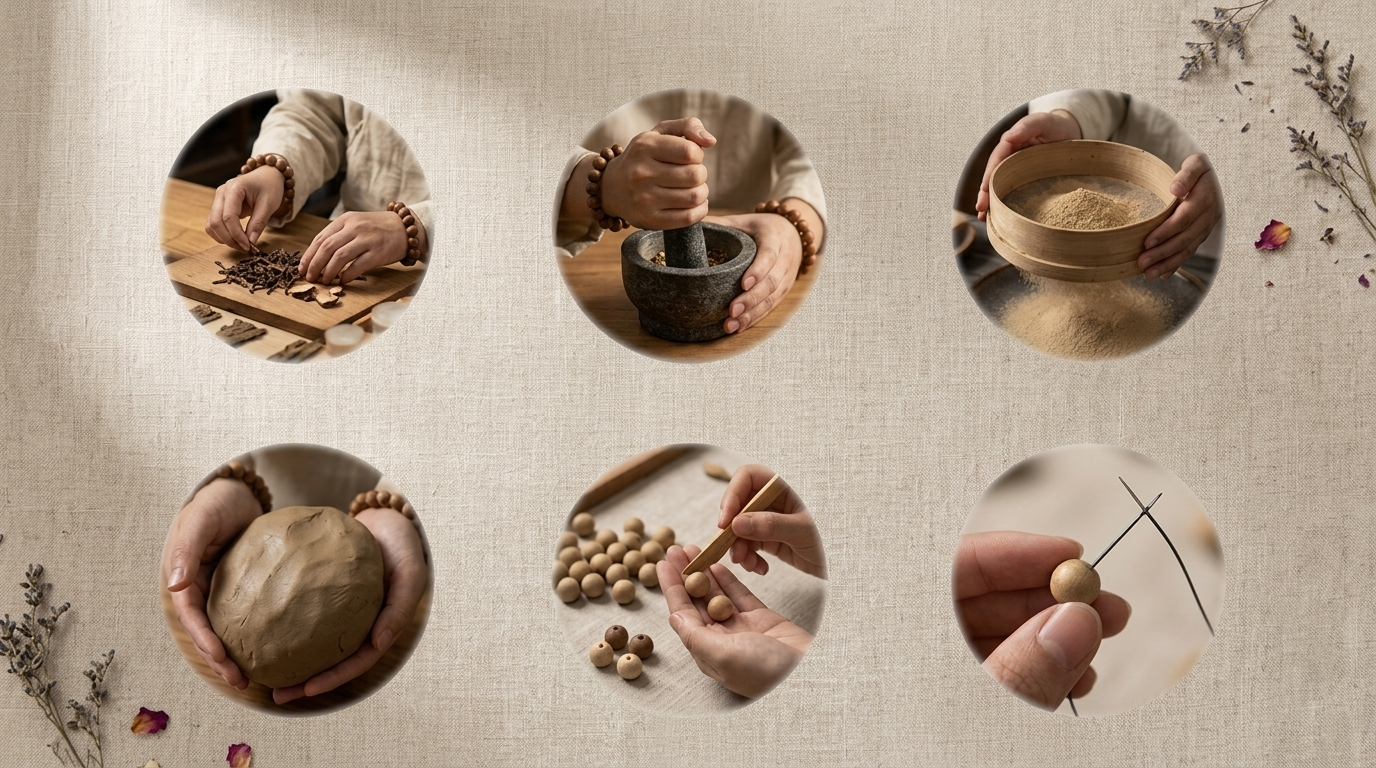 Six Steps, One Bracelet — How Herb Sense Beads Are Made