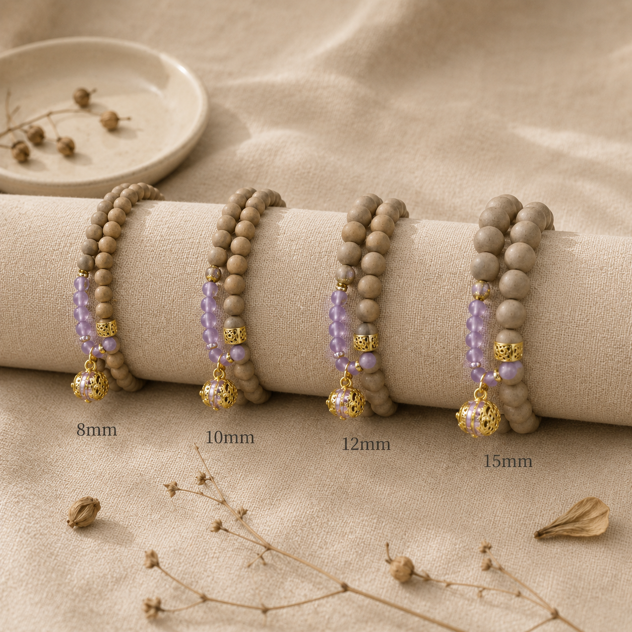 White Dragon Ambergris Beads