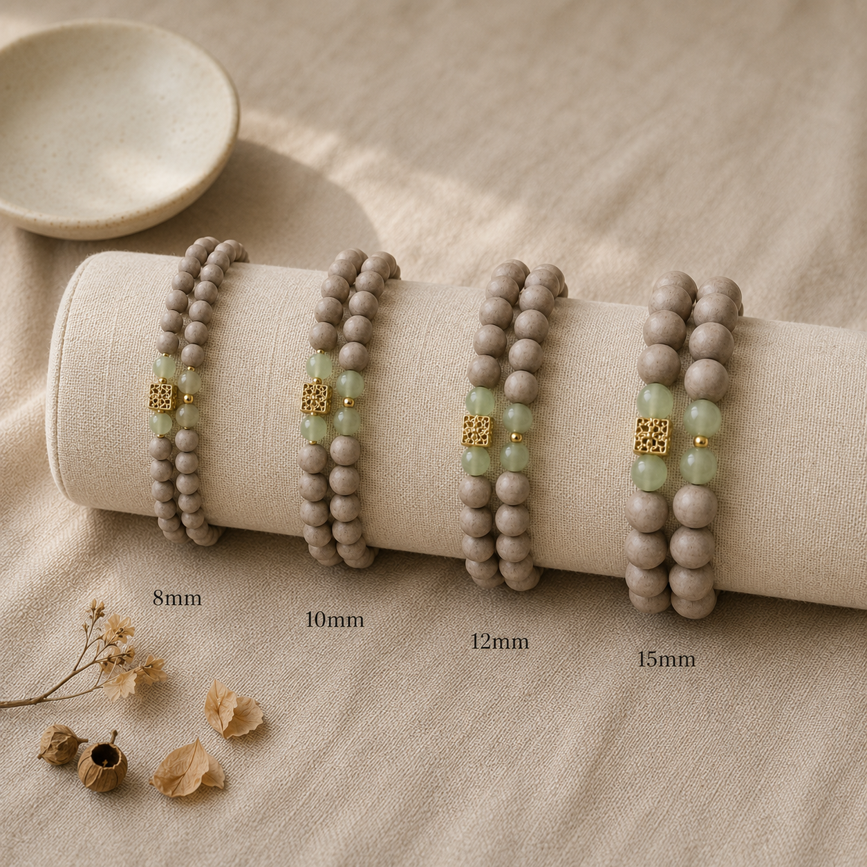 White Dragon Ambergris Beads